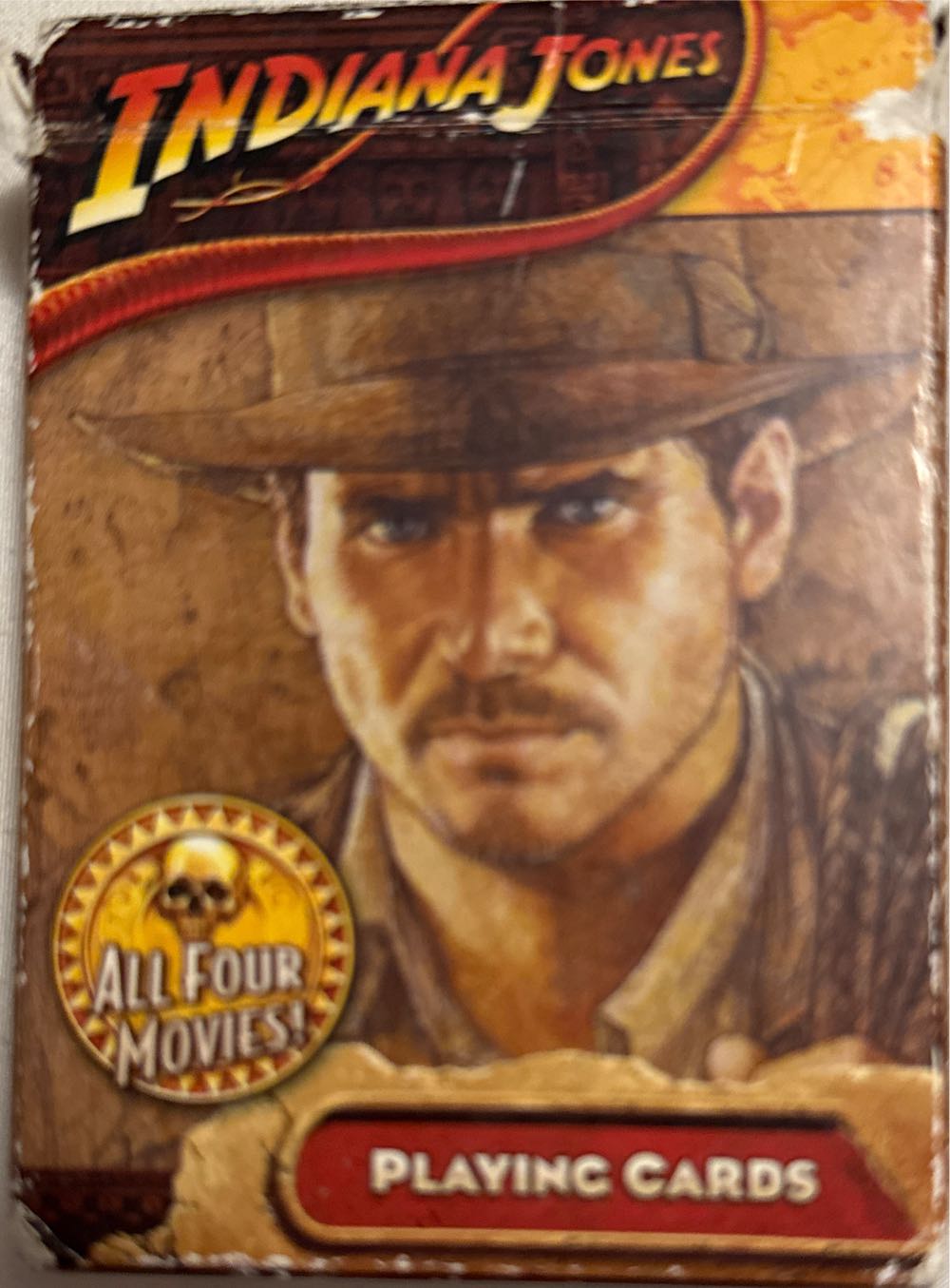 Indiana Jones Playing Cards Deck All Four Movies  board game collectible [Barcode 757951174006] - Main Image 2