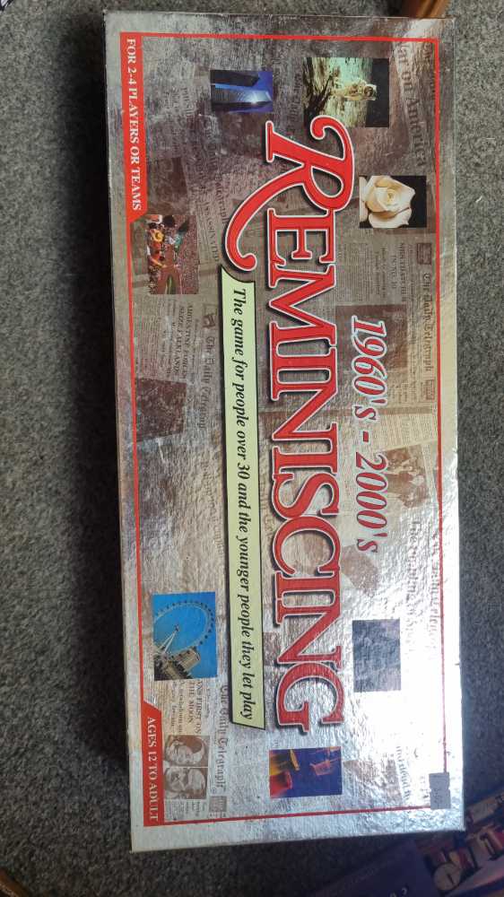 Reminiscing: 1960’s To 2000’s  (2-4 Players Or Teams) board game collectible [Barcode 5012822081506] - Main Image 2