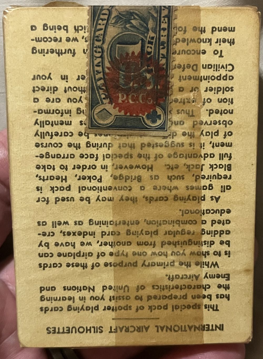 Romec Pump Company Bicycle Case Red And Blue  board game collectible - Main Image 3