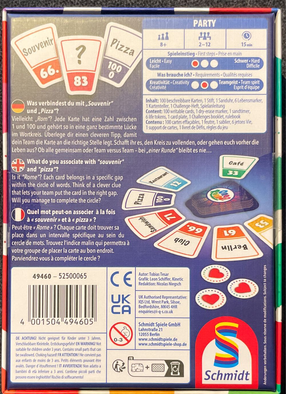 One Round?  (2-12) board game collectible [Barcode 4001504494605] - Main Image 2