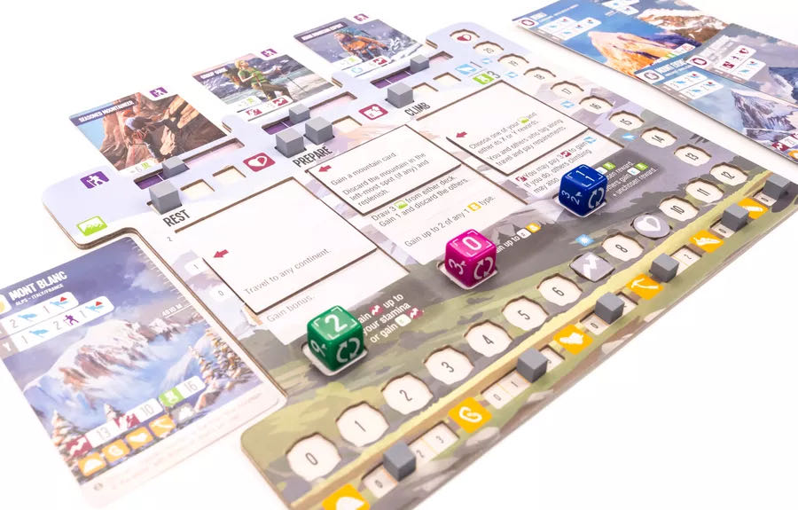 Peaks (KS Deluxe with Monumental Mountains)  (1 2 3 4 5 6) board game collectible [Barcode 860012397013] - Main Image 3