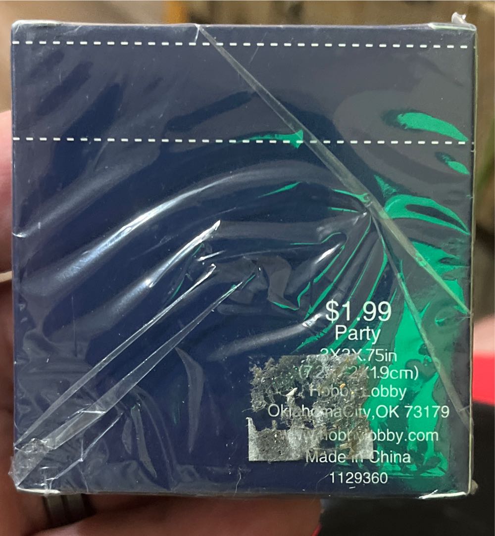 Circle Playing Card Blue   board game collectible - Main Image 2