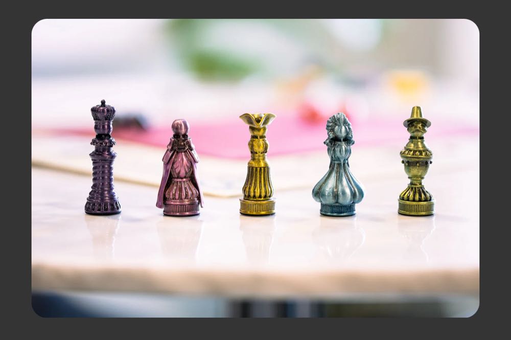 Molly House: Metal Pawns  (1 2 3 4 5) board game collectible [Barcode 860000996082] - Main Image 2