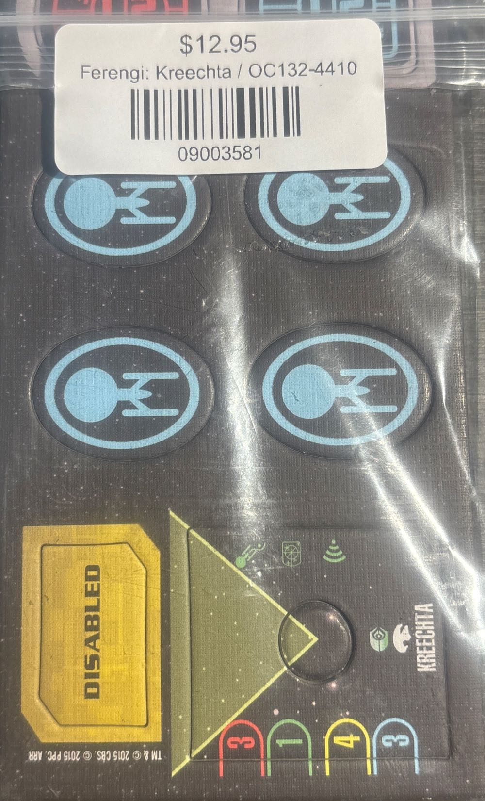 Star Trek Attack Wing Kreechta  board game collectible [Barcode 09003581] - Main Image 2