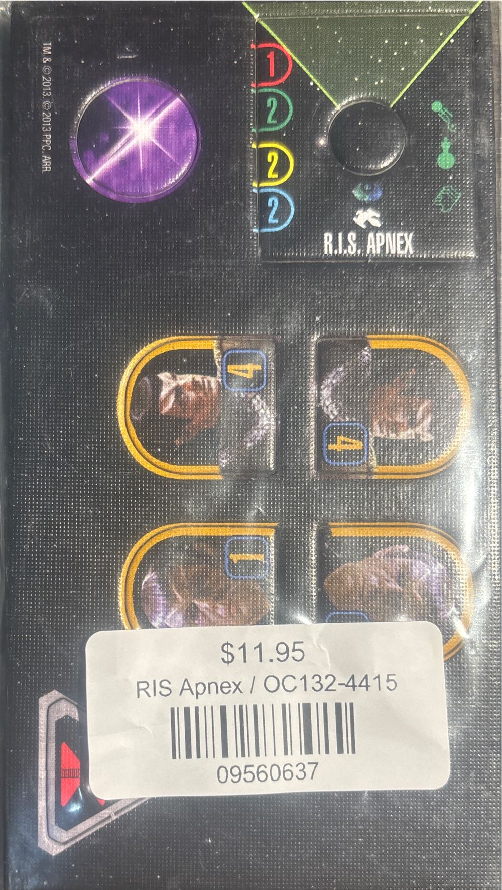 Star Trek Attack Wing R.I.S. Apnex  board game collectible [Barcode 09560637] - Main Image 2