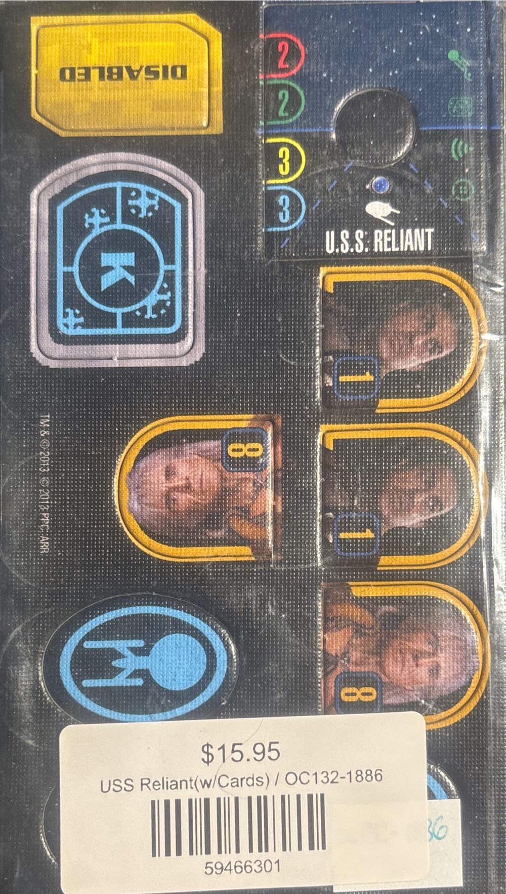 Star Trek Attack Wing U.S.S. Reliant  board game collectible [Barcode 59466301] - Main Image 2