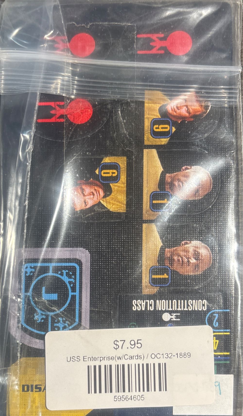 Star Trek Attack Wing U.S.S. Enterprise  board game collectible [Barcode 59564605] - Main Image 2