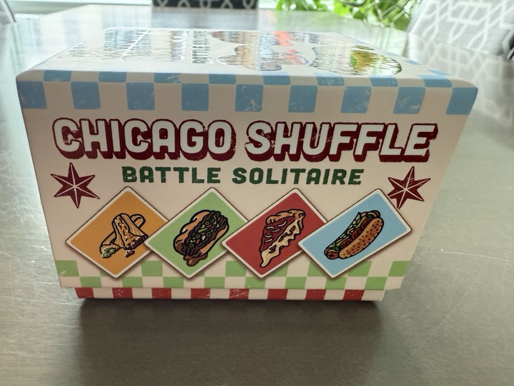 Chicago Shuffle Battle Solitaire  board game collectible [Barcode 850040917147] - Main Image 2