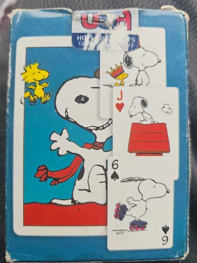 Playing Cards: Peanuts  board game collectible [Barcode 041187068407] - Main Image 2