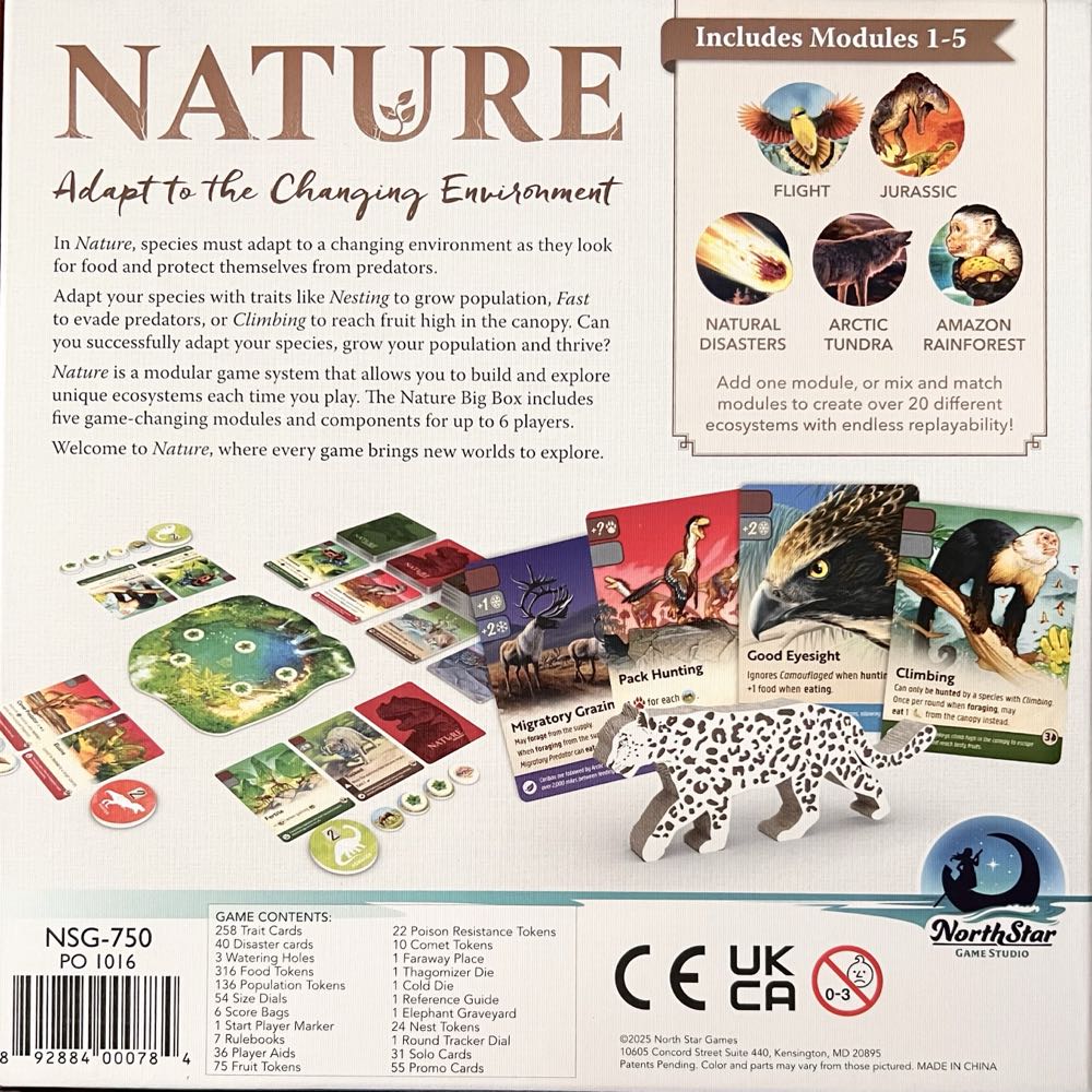 Nature: Big Box Edition  (1-6) board game collectible [Barcode 892884000784] - Main Image 2