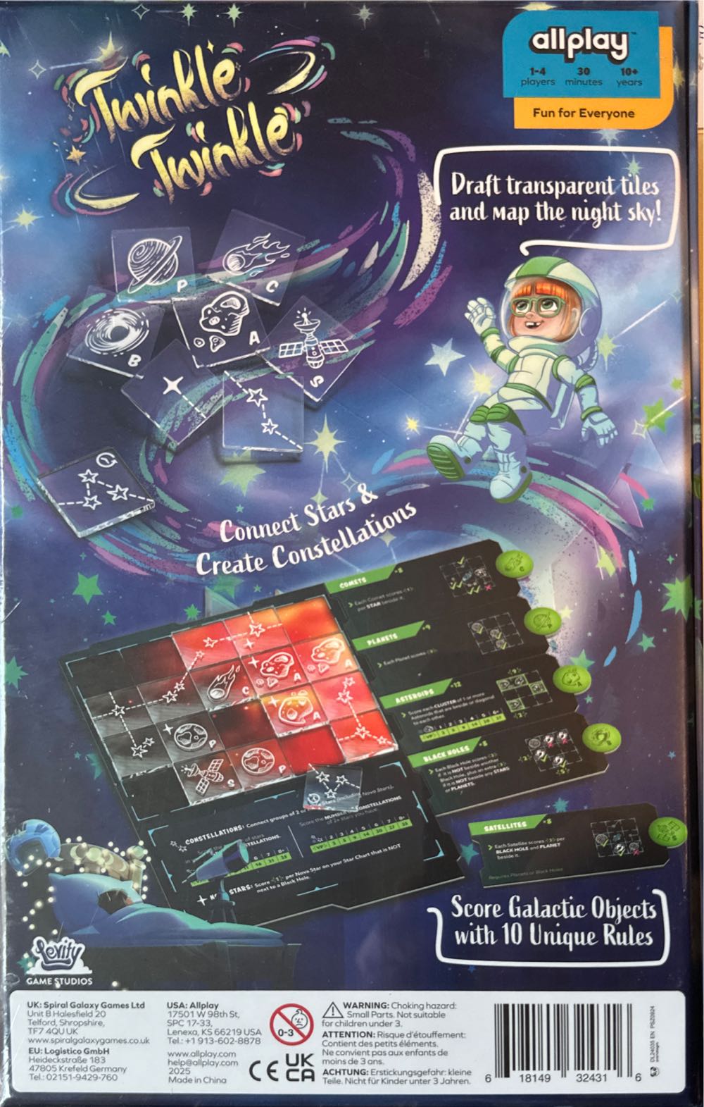 Twinkle Twinkle 🎲  (1-4) board game collectible [Barcode 618149324316] - Main Image 2