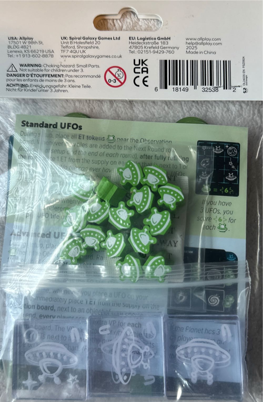 Twinkle Twinkle: Extraterrestrials  (1-4) board game collectible [Barcode 618149325382] - Main Image 2