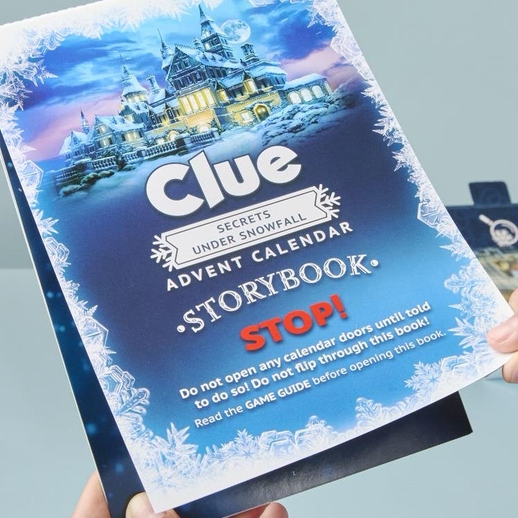 Clue Seasonal: CLUE ADVENT CALENDAR - SECRETS UNDER SNOWFALL  (1) board game collectible [Barcode 195166295954] - Main Image 4