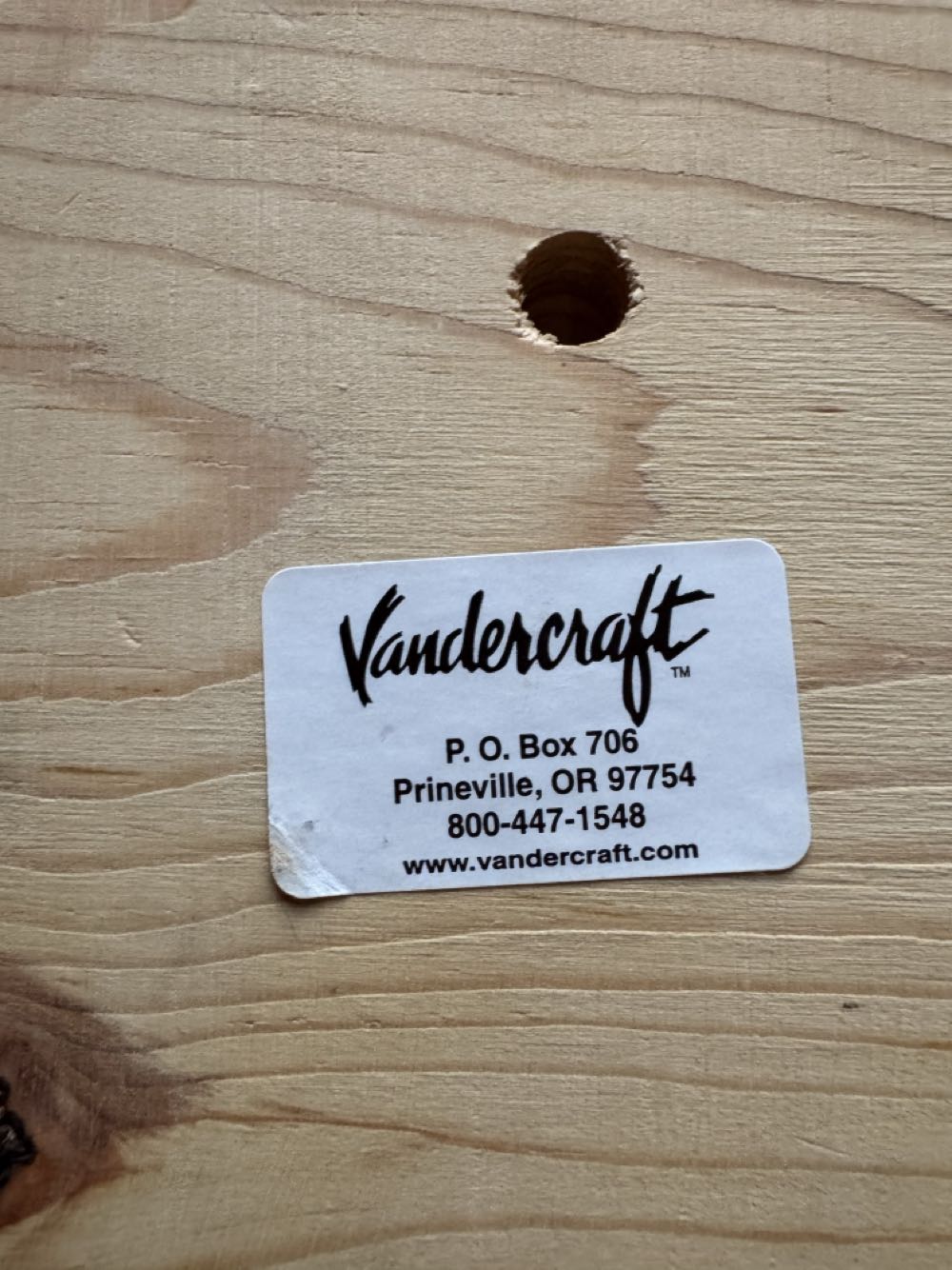 Vandercraft Tournament Long Board (2006 Cascade Cribbage Classic)  (2 Once Around) board game collectible - Main Image 2