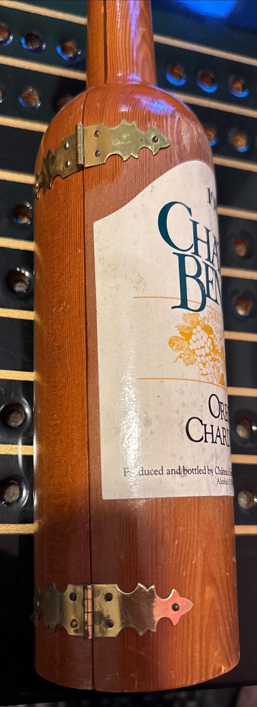 Artist Made Wine Bottle Cribbage Board  (Two Twice Around) board game collectible - Main Image 4