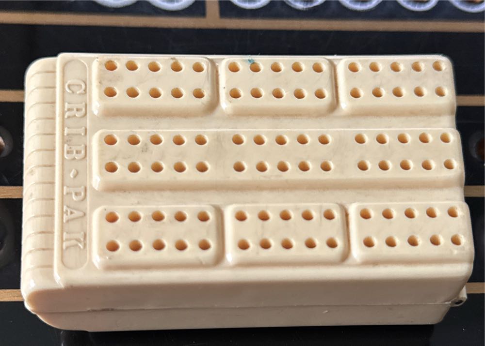 Horn W.C. No M76 Crib-Pak Cribbage Board  board game collectible - Main Image 3