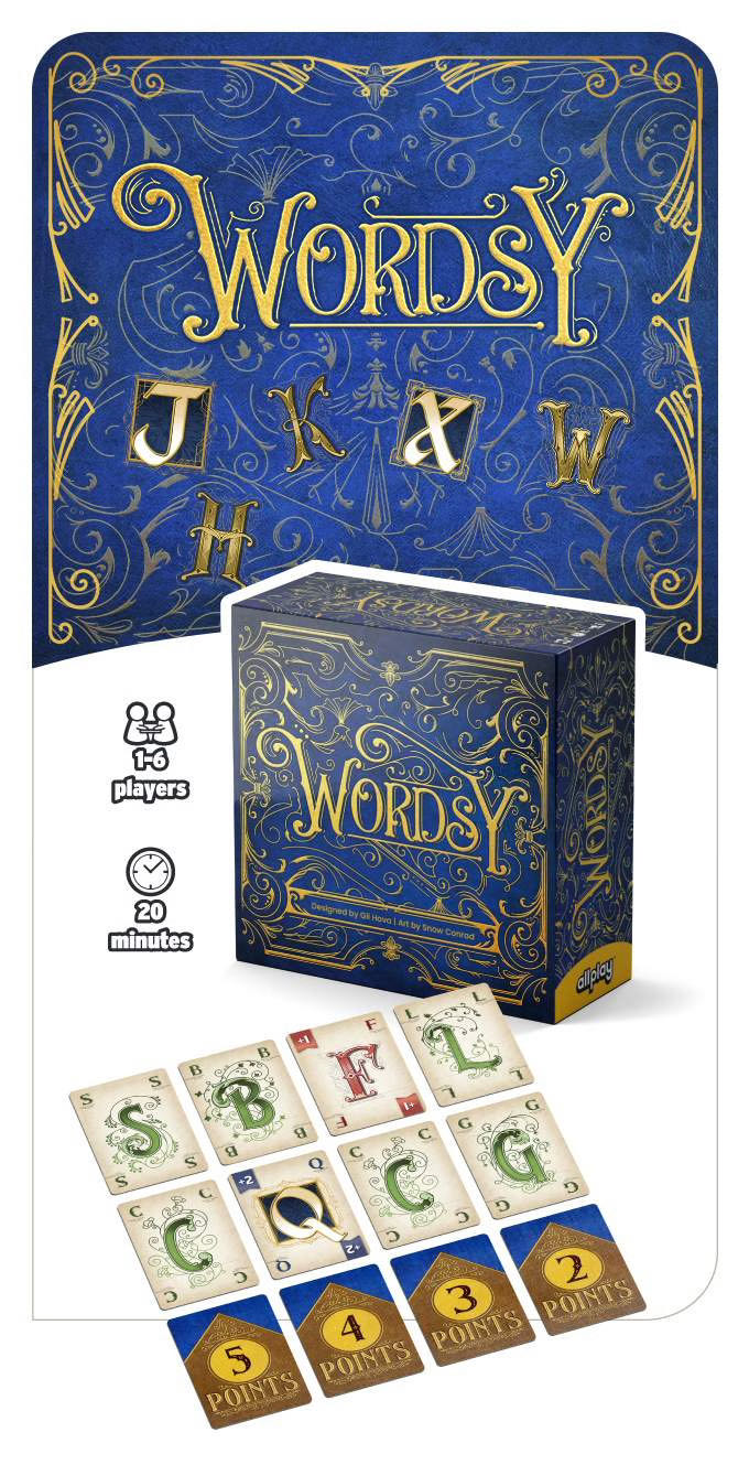 Wordsy  (1-6) board game collectible [Barcode 618149323760] - Main Image 4