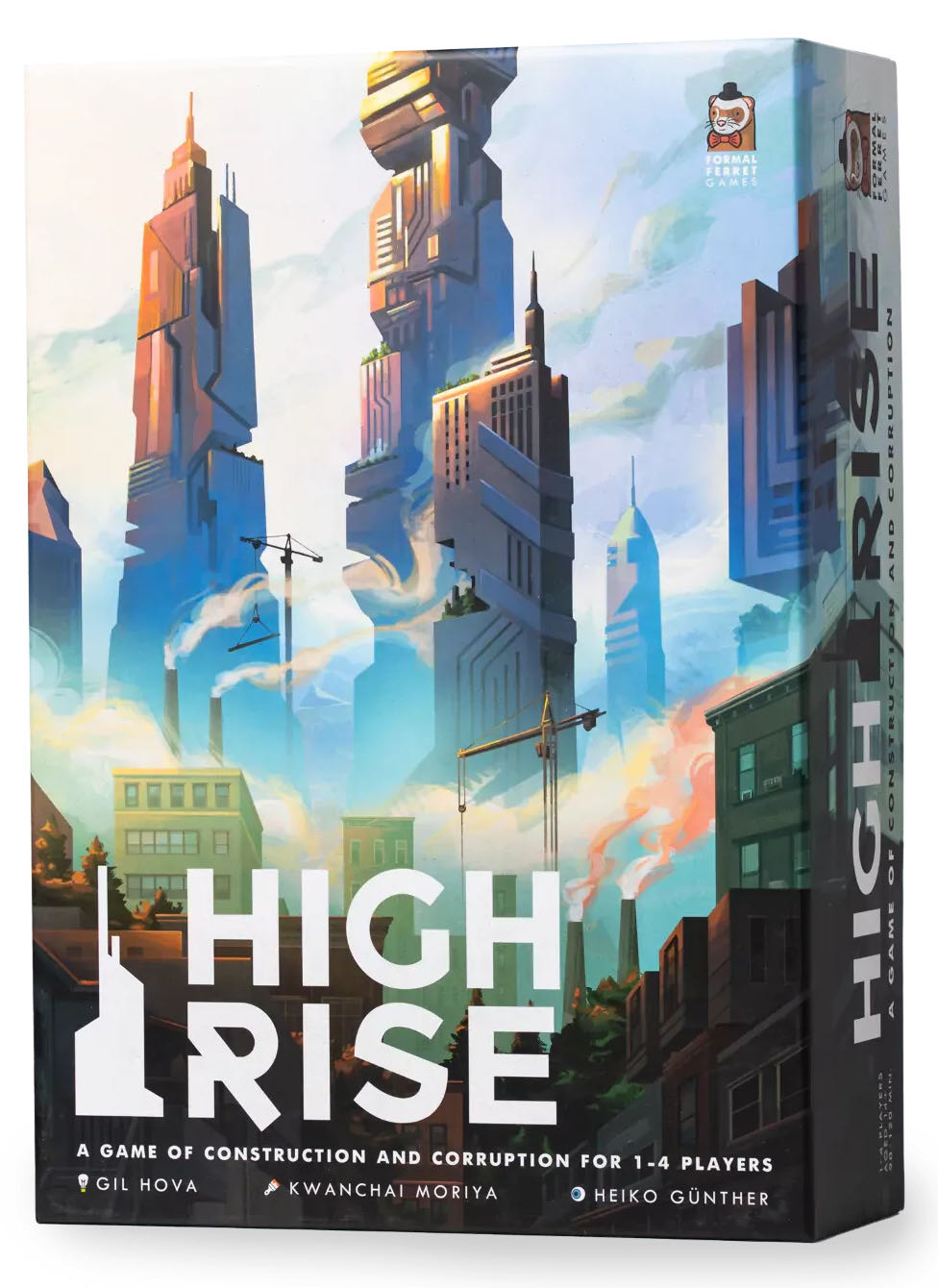 High Rise Board Game With Extra Tenants  (1-4) board game collectible [Barcode 618149324866] - Main Image 2
