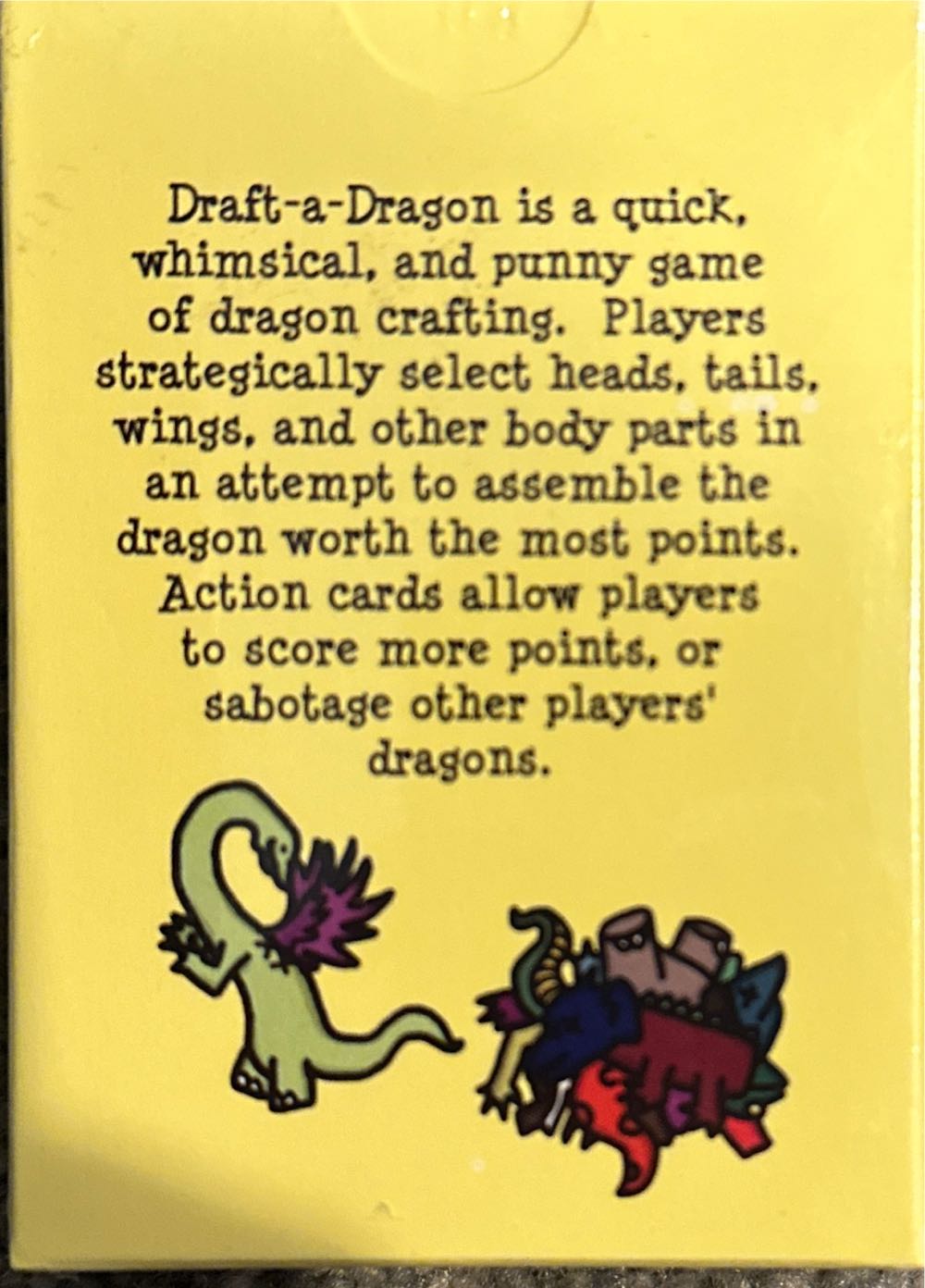 Draft Dragon  (2-6) board game collectible - Main Image 2