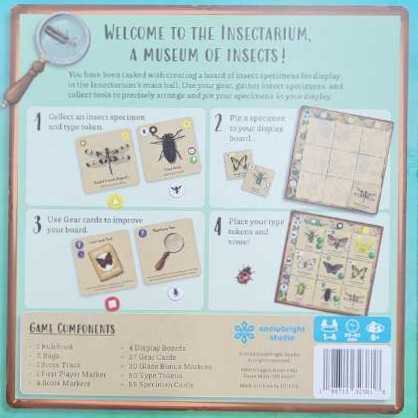Insectarium  (1-4) board game collectible [Barcode 198715323818] - Main Image 2
