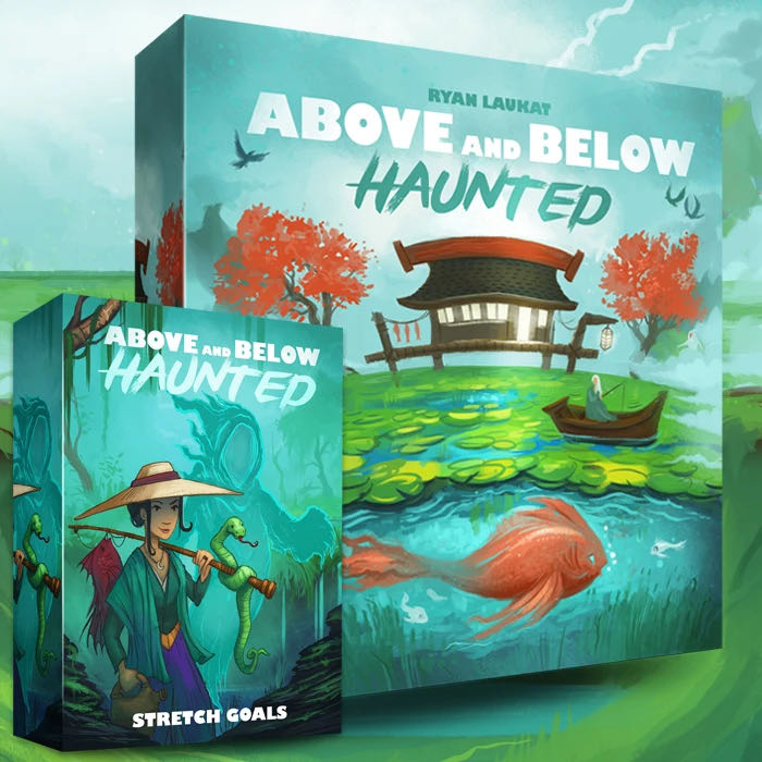 Above and Below Haunted  (2-4) board game collectible [Barcode 850070701006] - Main Image 2