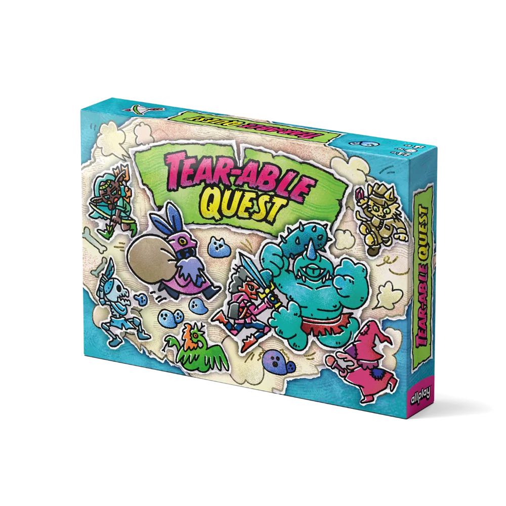 Tear-Able Quest  (1-50) board game collectible [Barcode 618149325108] - Main Image 2