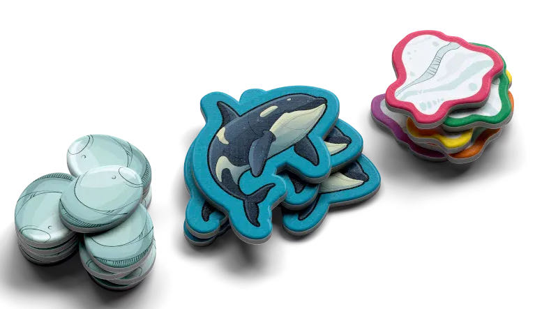 Waddle + Orcas & Ice Floes Expansion  (2-5) board game collectible [Barcode 618149325191] - Main Image 4