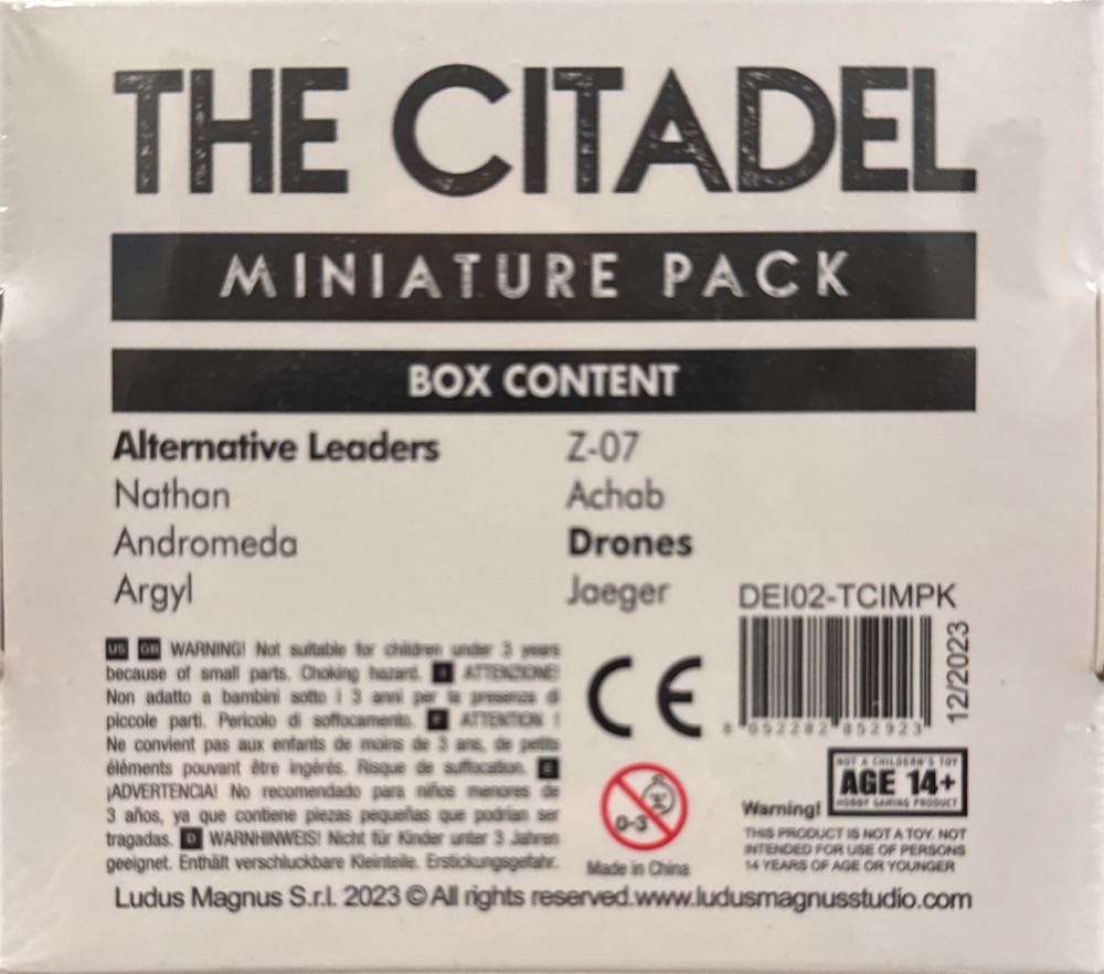 DEI: The Citadel - Miniature Pack  board game collectible [Barcode 8052282852923] - Main Image 2