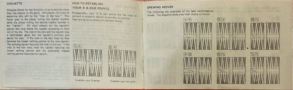 Backgammon  board game collectible - Main Image 4