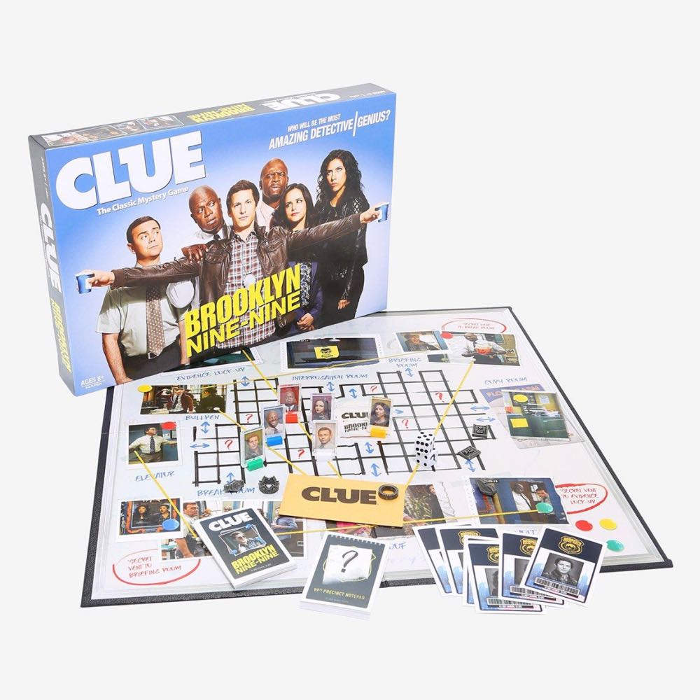 Clue TV: CLUE® BROOKLYN NINE-NINE Edition  (2-6) board game collectible [Barcode 700304155375] - Main Image 2