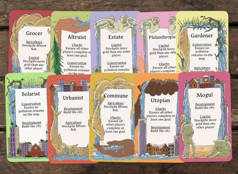 We All Take from the River  (1 2 3 4 5) board game collectible [Barcode 732388357802] - Main Image 3