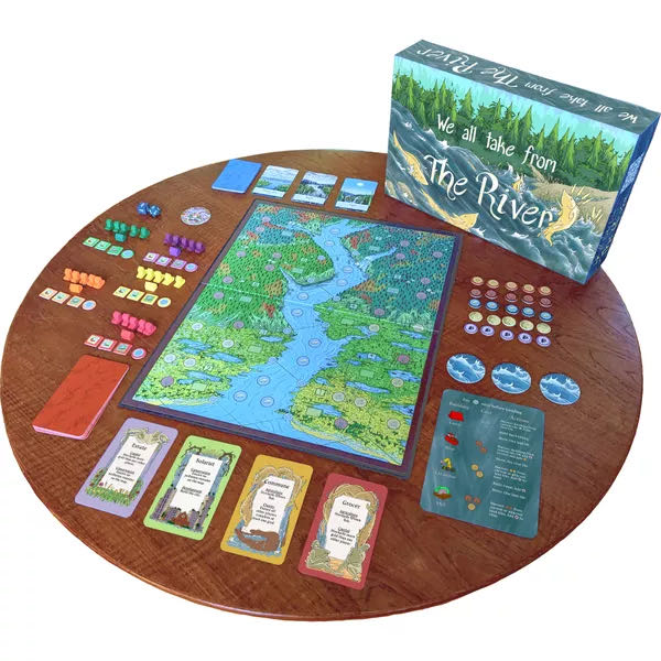 We All Take from the River  (1 2 3 4 5) board game collectible [Barcode 732388357802] - Main Image 4