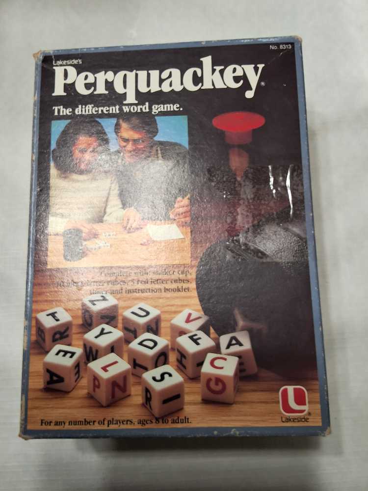 Perquackey A Different Word Game  board game collectible [Barcode 025761083130] - Main Image 2