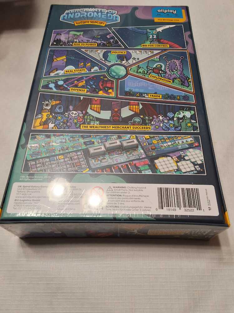 Merchants Of Andromeda  board game collectible [Barcode 618149325221] - Main Image 2