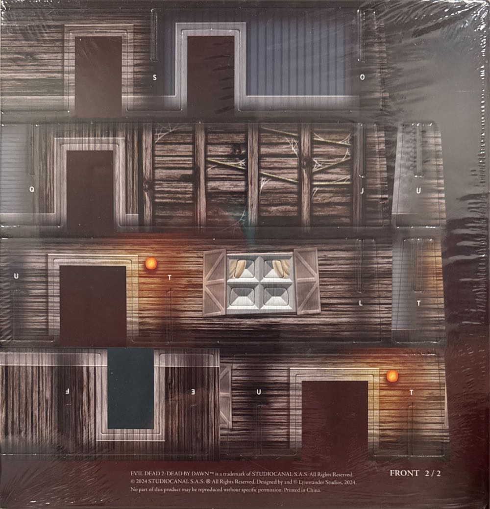 Evil Dead 2: The Board Game - 3D Cabin Walls  board game collectible [Barcode 628176761213] - Main Image 2