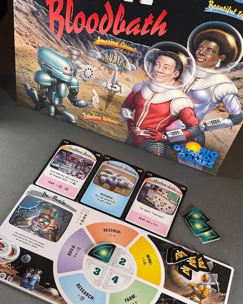 Moon Colony Bloodbath  (1-5) board game collectible [Barcode 655132006477] - Main Image 2