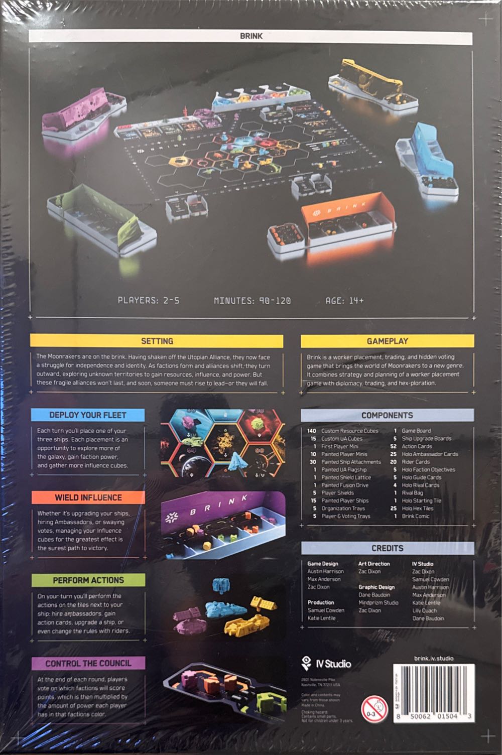 Brink: Superdeluxe Edition  (2-5) board game collectible [Barcode 850062015043] - Main Image 2