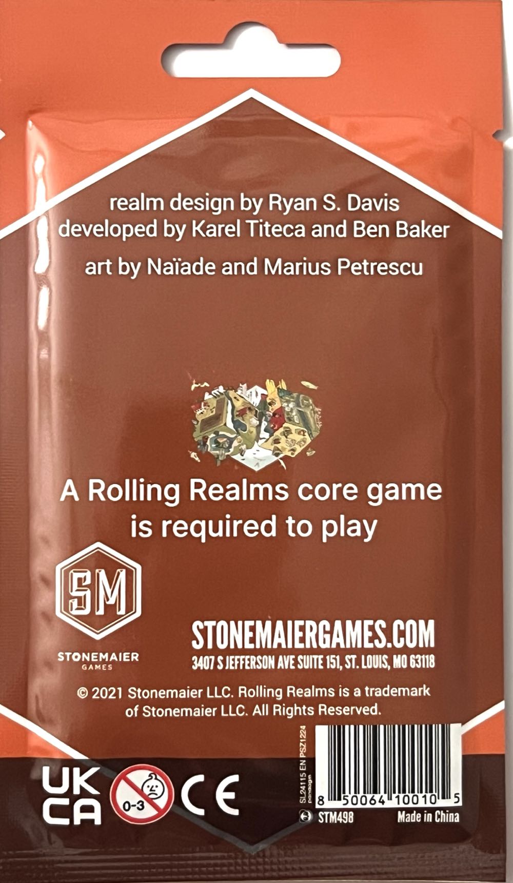 Rolling Realms: Tokaido  (1 2 3 4 5 6) board game collectible [Barcode 850064100105] - Main Image 2