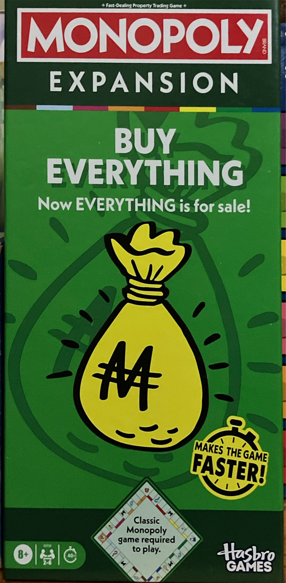 Expansion Go To Jail  board game collectible [Barcode 195166295503] - Main Image 3