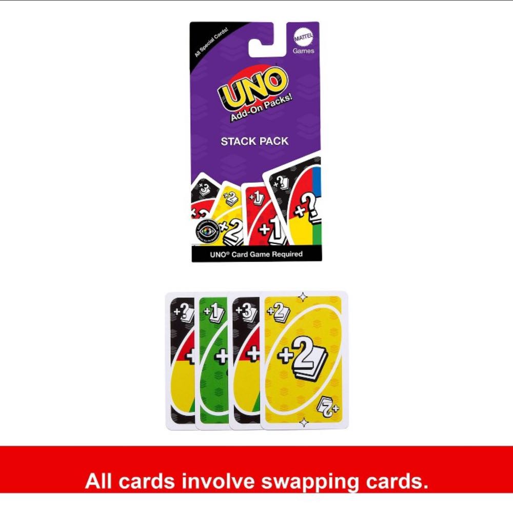 UNO - ADD-ON PACKS - STACK PACK  (N/A) board game collectible [Barcode 194735276820] - Main Image 2