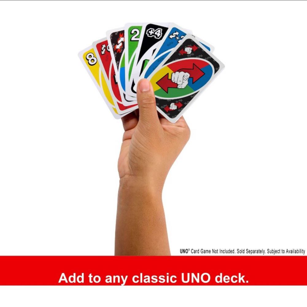 Uno Add-On: Reverse Pack  (N/A) board game collectible [Barcode 194735276790] - Main Image 3