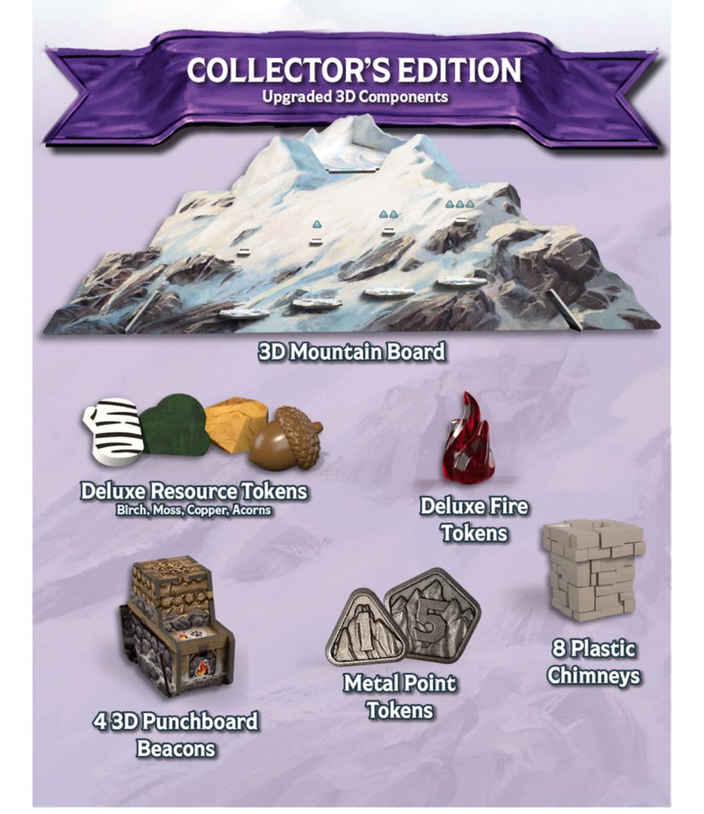 Everdell: Silverfrost Collectors Edition  (1 2 3 4) board game collectible [Barcode 810082831931] - Main Image 3