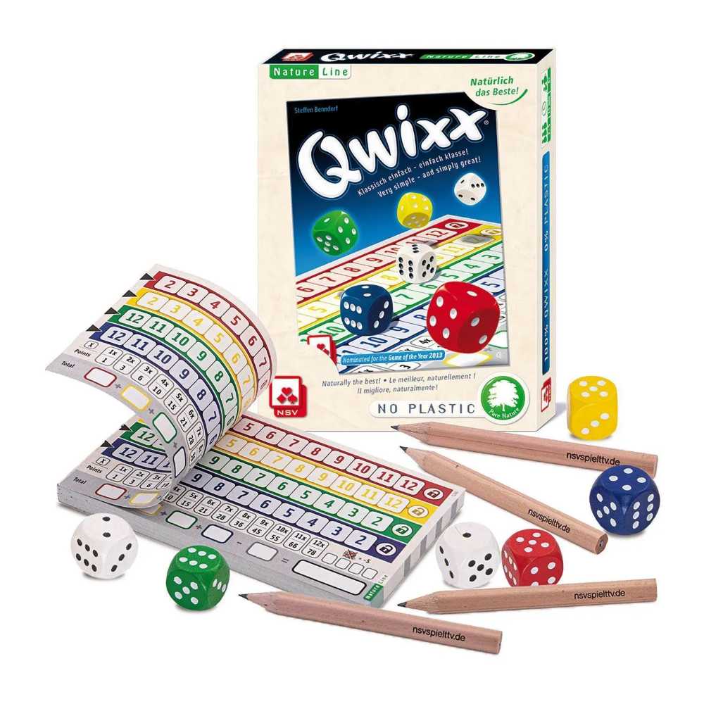 QWIXX - Natureline  board game collectible [Barcode 0014012426830006] - Main Image 2