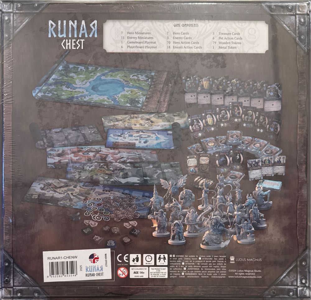 Runar: Chest  board game collectible [Barcode 8052282853548] - Main Image 2