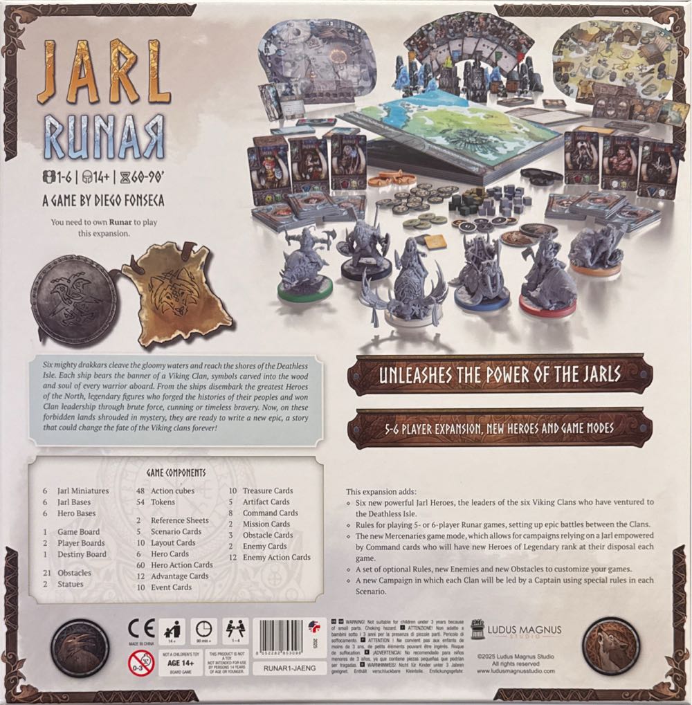 Runar: Jarl  board game collectible [Barcode 8052282853494] - Main Image 2
