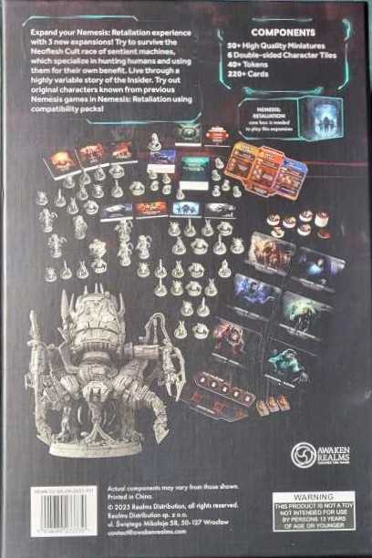 Nemesis: Retaliation Stretch Goals Box  (1-5) board game collectible [Barcode 5904689273739] - Main Image 2