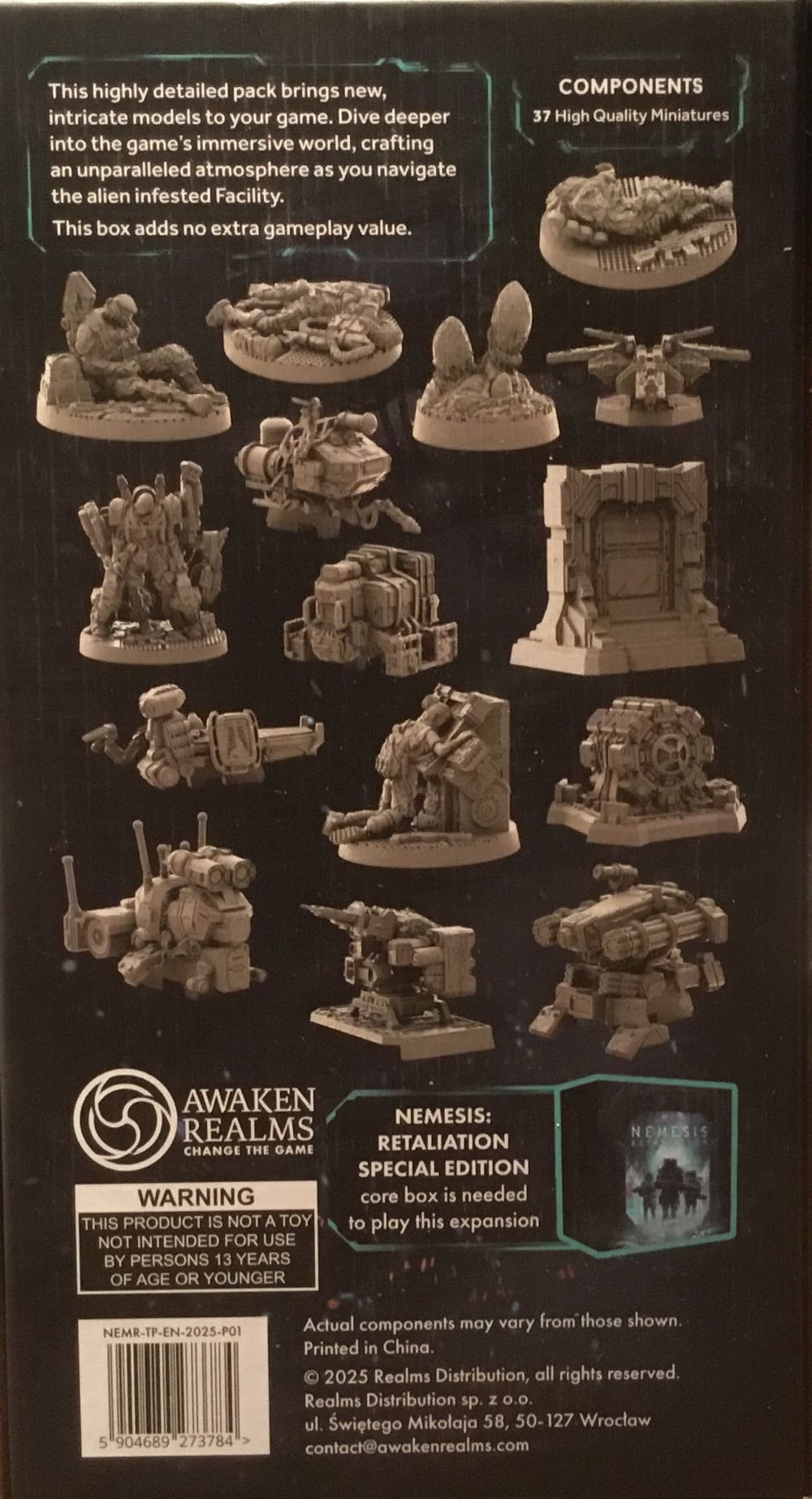 Nemesis: Retaliation Terrain Expansion  (1-4) board game collectible [Barcode 5904689273784] - Main Image 2