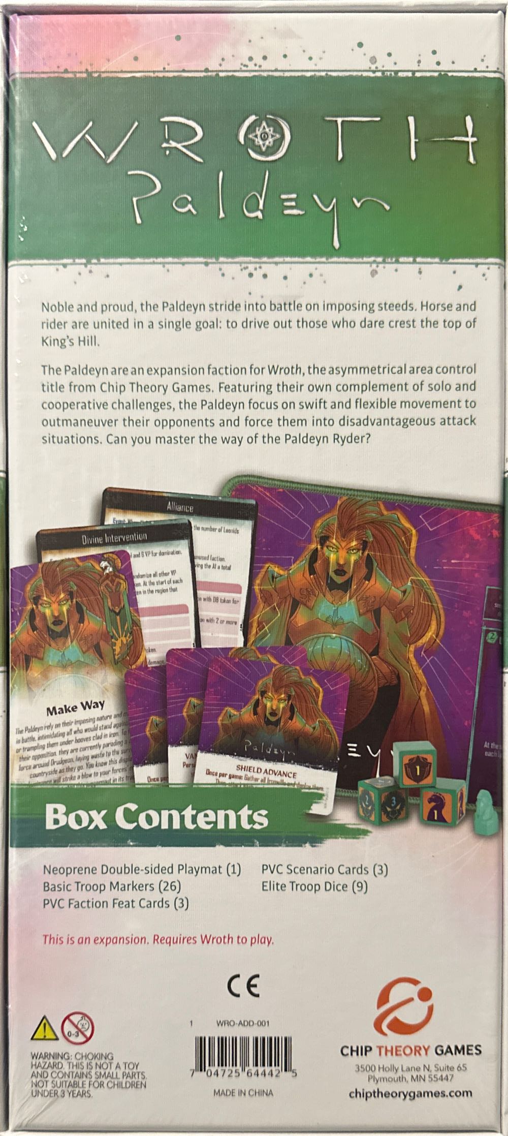 Wroth: Paldeyn  (1-4) board game collectible [Barcode 704725644425] - Main Image 2