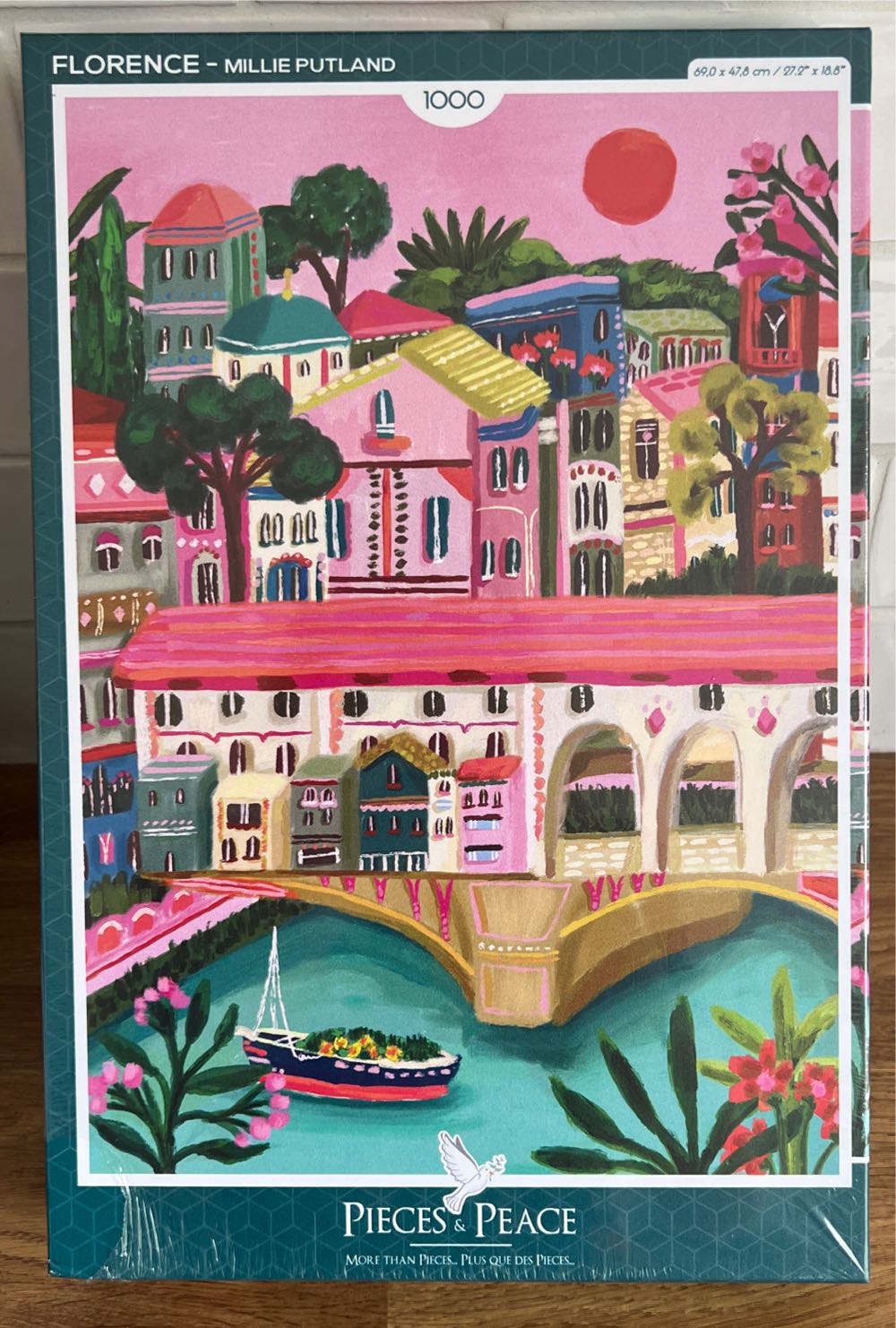 Pieces & Peace Florence  board game collectible [Barcode 3770001401058] - Main Image 2