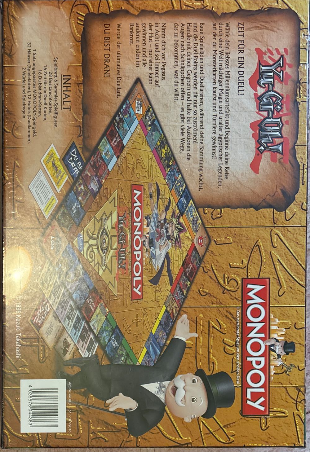 Monopoly - Yu Gi Oh!  board game collectible [Barcode 4035576044383] - Main Image 2